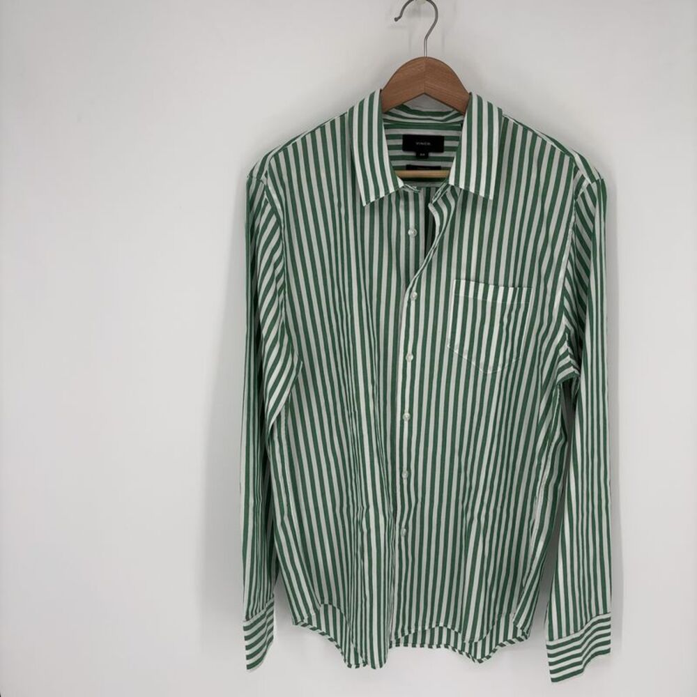 Vince Classic Fit Stripe Shirt